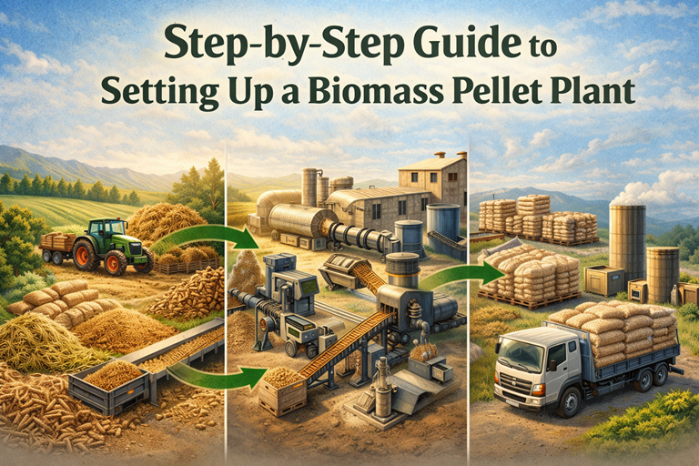 Complete Guide to Establishing a Biomass Pellet Manufacturing Plant
